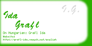 ida grafl business card